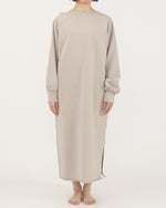 画像をギャラリービューアに読み込む, 【Lala Vie】Asymme Shoulder Onepiece ・ French terry